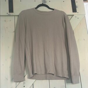 Old Navy Men's Long Sleeve Tee - Tan